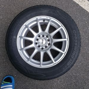 Ling Long Cross Wind Tire with Maxxim Alloy Rim